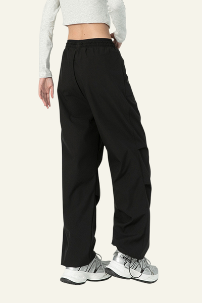 Women's Water-Resistant Lightweight Pleated  Cargo Pants