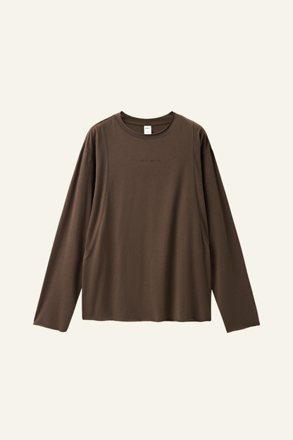 Men's Streetwear Retro Cotton Long-Sleeved T-shirt