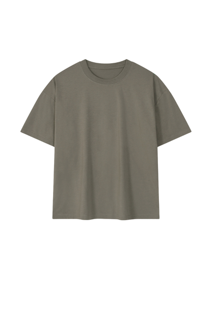 Men's Summer Casual Cotton Drop-Shoulder Loose-Fit T-Shirt