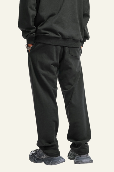 Men's Relaxed Athletic Wear Straight-Leg Pants.