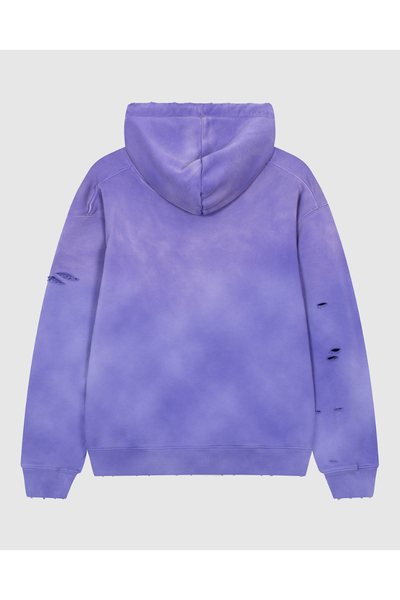 Women Fall Clothing 420G Ripped Washed Oversized Hoodie