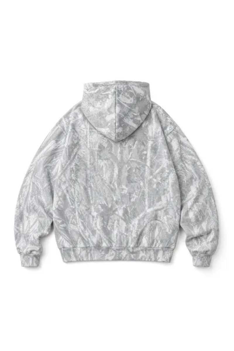 Women Fall Leopard Print Oversized Drop Shoulder Hoodie