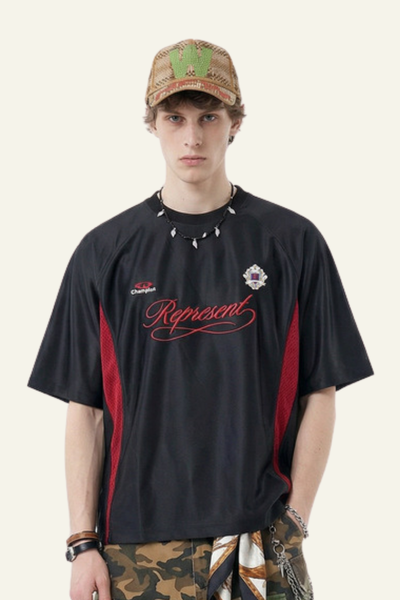 Men's Sportswear Drop Shoulder Color Block T-shirt
