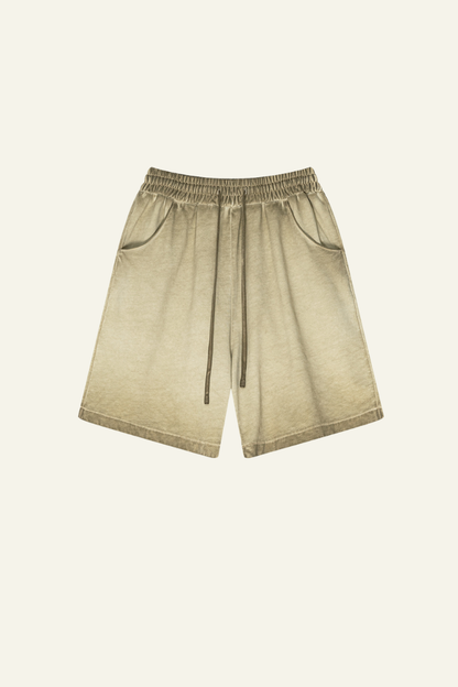 Men's Vintag Washed Cotton Relaxed Short