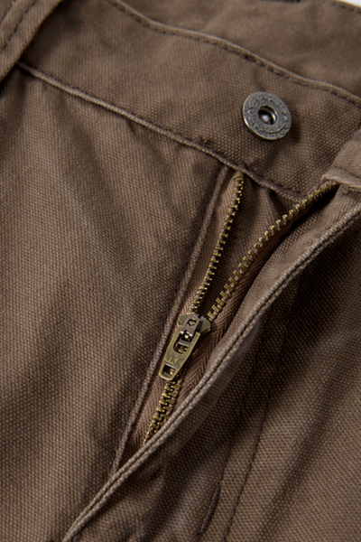 Men's Summer Street Multi-Pocket Distressed Cargo 7/8 Shorts