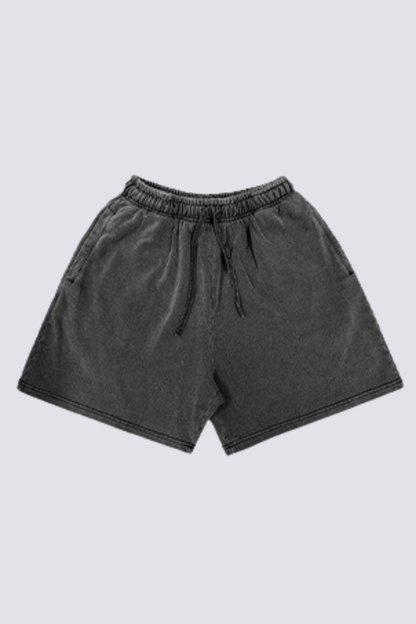 Men's Summer 320g Snow Wash Cotton Loose 5" Shorts