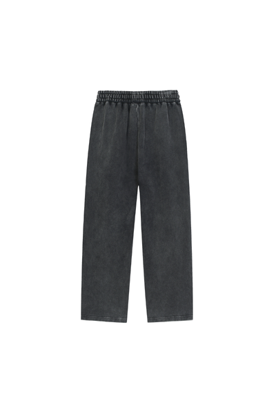 Women's Fall Snow-Wash Straight-Leg Cotton Sweatpants