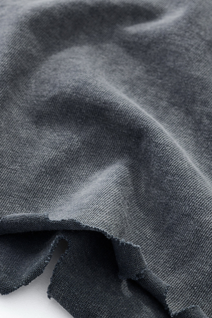 Men's Cotton Frayed Streetwear Washed T-Shirt