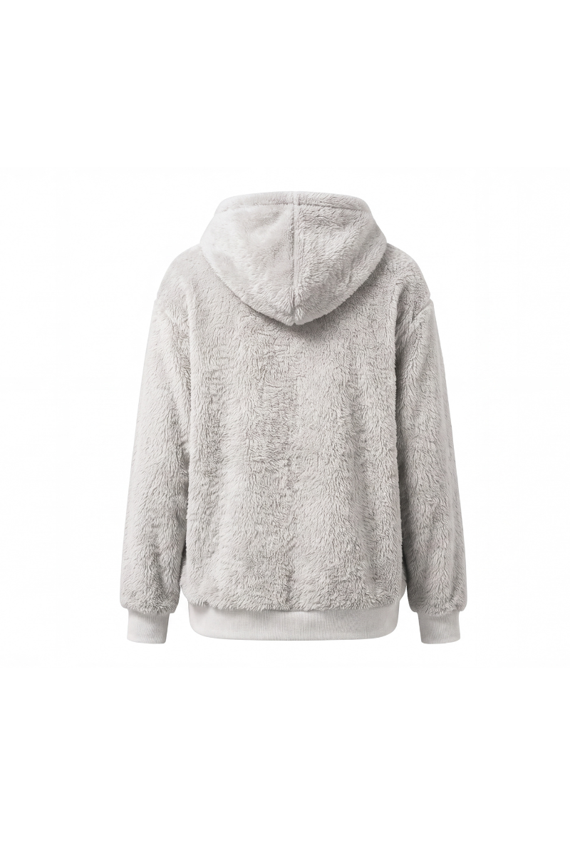 Women Fall Clothing Warm Double-Sided Fleece Pet Hoodie