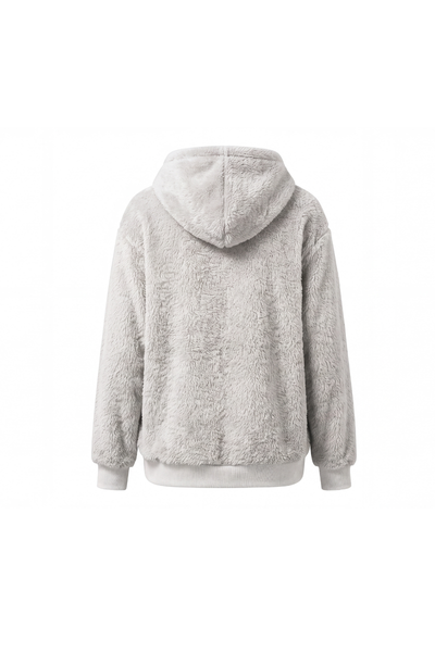 Women Fall Clothing Warm Double-Sided Fleece Pet Hoodie