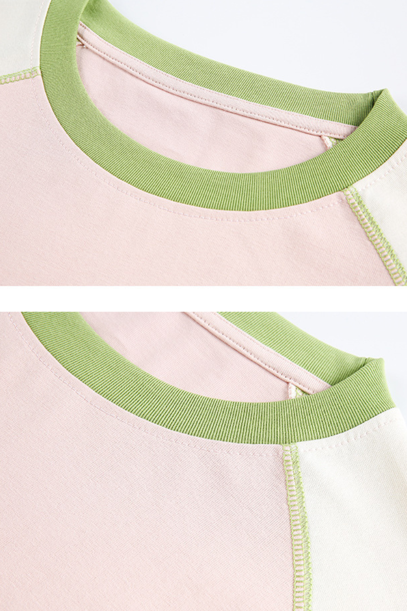 Men's Spring Sorona Colorblock Raglan Long Sleeve Tee