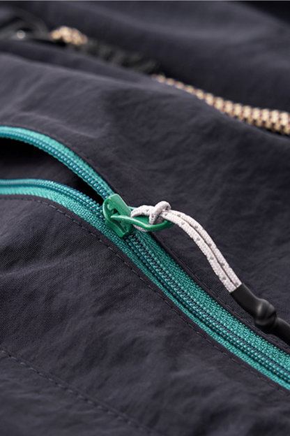 Men's Spring Summer Waterproof Zip D-Ring 5" Shorts