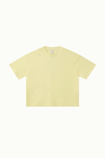 Men's Summer 280g Cotton Washed Oversized Boxy Tee