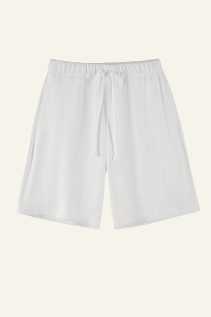 Men's Cotton Heavyweight Drawstring Straight Leg Short