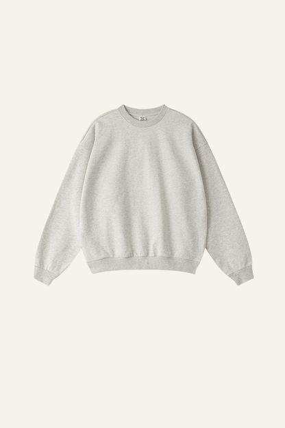Men's Solid Color Athletic Wear Crewneck Pullover