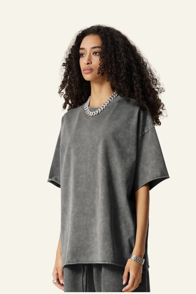 Women's Cotton Streetwear Vintage T-shirt