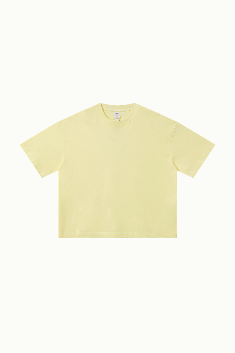 Women's Summer 280g Cotton Washed Oversized Boxy Tee