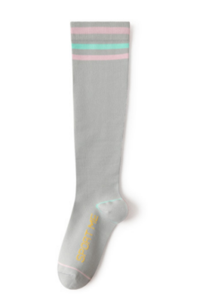 Women Fall Breathable Compression Knee High Sports Socks