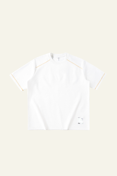 Men's Streetwear Color-Blocked Stripe Sport T-shirt