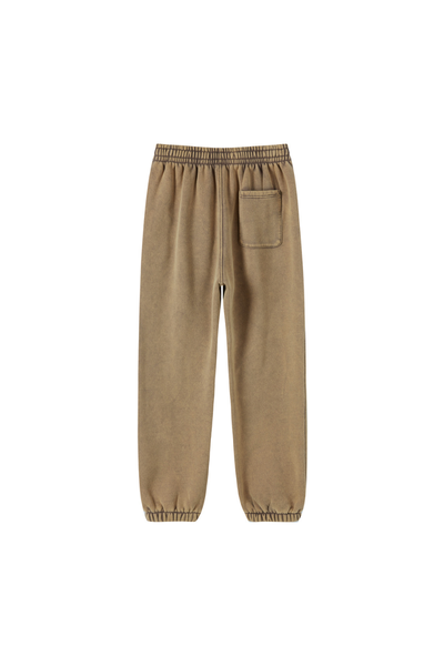 Unisex Fall Clothing Wax Washed Relaxed Jogger Pants