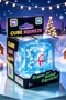 Blue Christmas Scarf Snowman