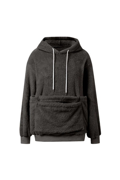 Women Fall Clothing Warm Double-Sided Fleece Pet Hoodie
