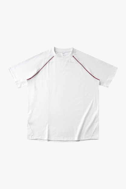 Women's 220g High Stretch Contrast Stitch Raglan Tee