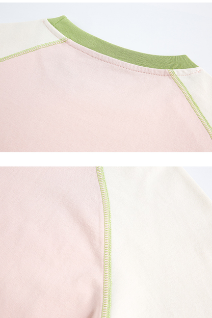 Men's Spring Sorona Colorblock Raglan Long Sleeve Tee