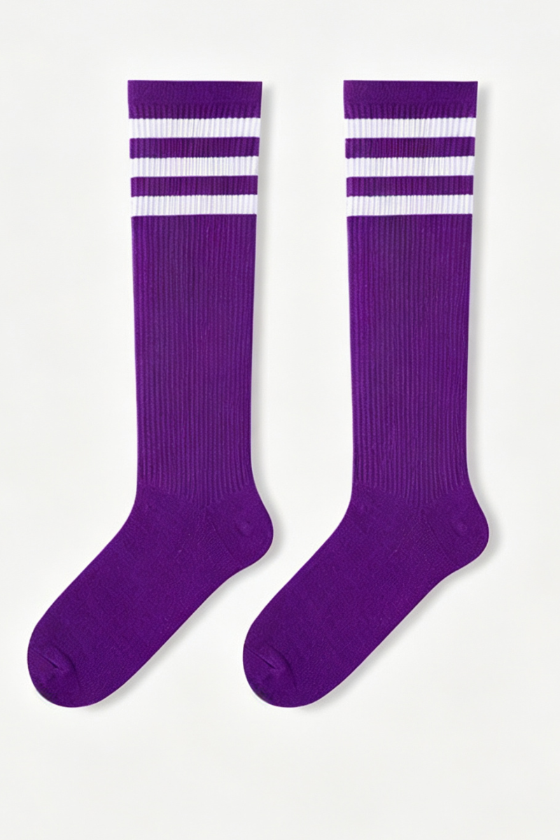 Women's Fall Three-Stripe Compression Knee-High Socks