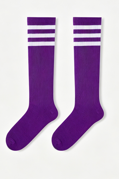 Women's Fall Three-Stripe Compression Knee-High Socks