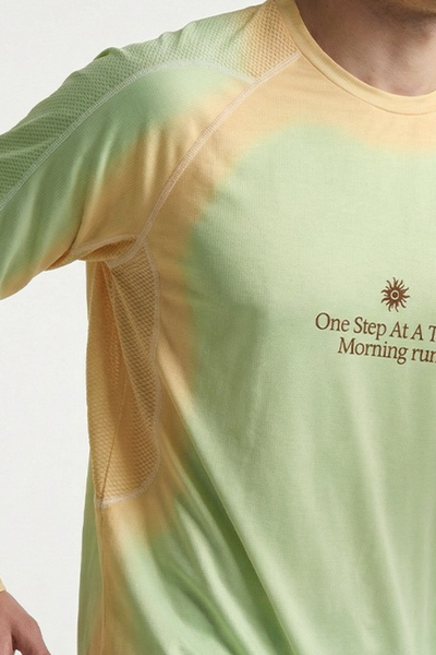 Unisex Spring Summer 2026 Long Sleeve Outdoor Ombre Tee