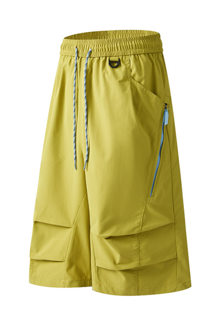 Men's Summer Hiking Quick Dry Breathable Cargo 7/8 Shorts