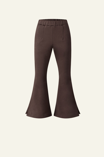 Women's Slimming Pleated waist Flared Pants