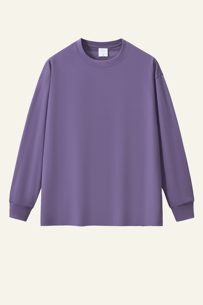 Men's 350 Heavyweight Cotton Long-sleeve T-shirt.