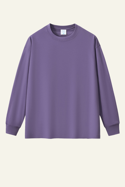 Men's 350 Heavyweight Cotton Long-sleeve T-shirt.