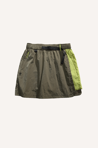 Unisex Quick Dry A-Line Colorblock Cargo Skort AntiExpo