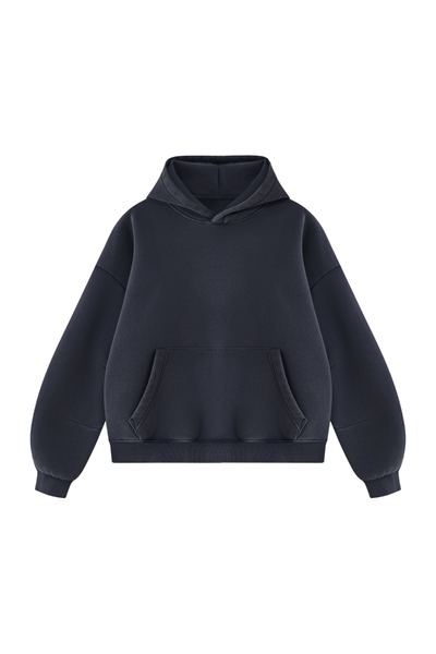 Unisex Fall Clothing Vintage Faded Curved Sleeve Hoodie