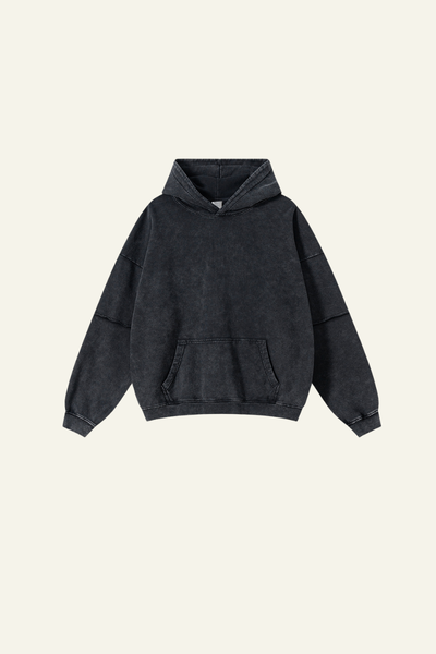 Men's Heavyweigt Fake Patchwork Two-piece Cotton  Hoodie