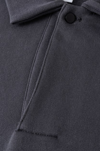 Men's Heavyweight Fleece Lapel Sweatshirt