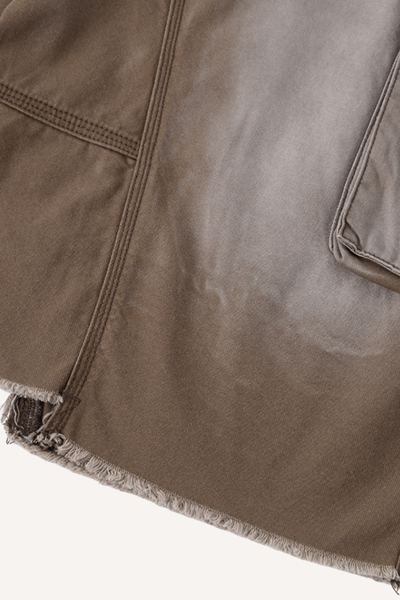 Men's Summer Street Multi-Pocket Distressed Cargo 7/8 Shorts