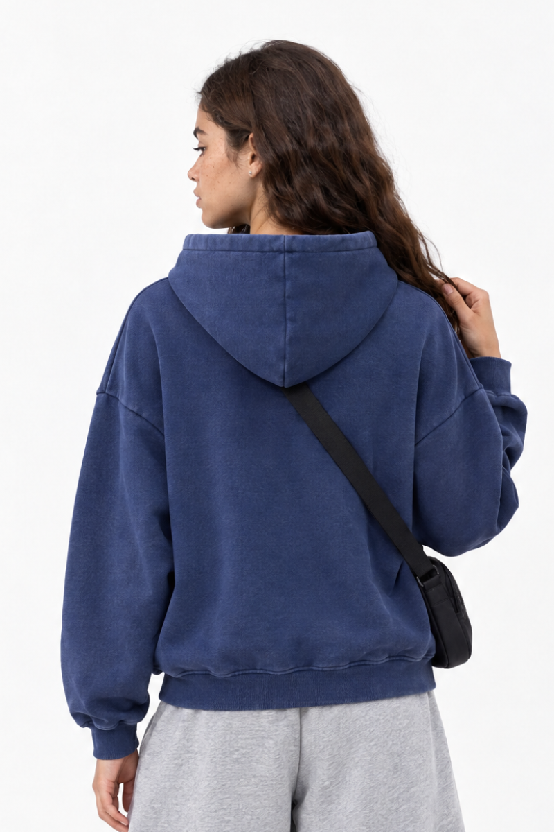 Women's Fall Clothing 430G Heavyweight Cotton Hoodie