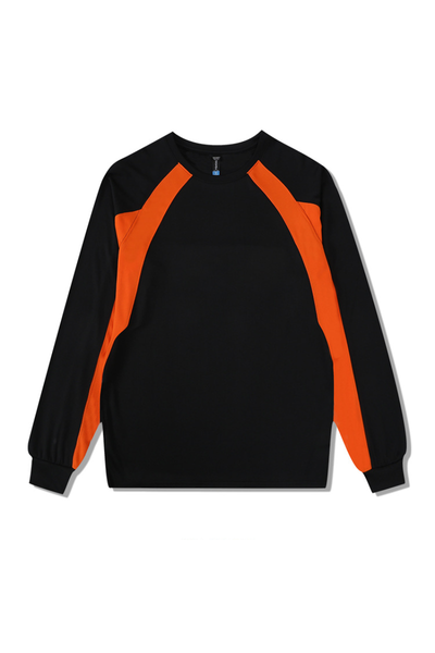 Men Spring Quick Dry Mesh Raglan Long Sleeve Sports Tee