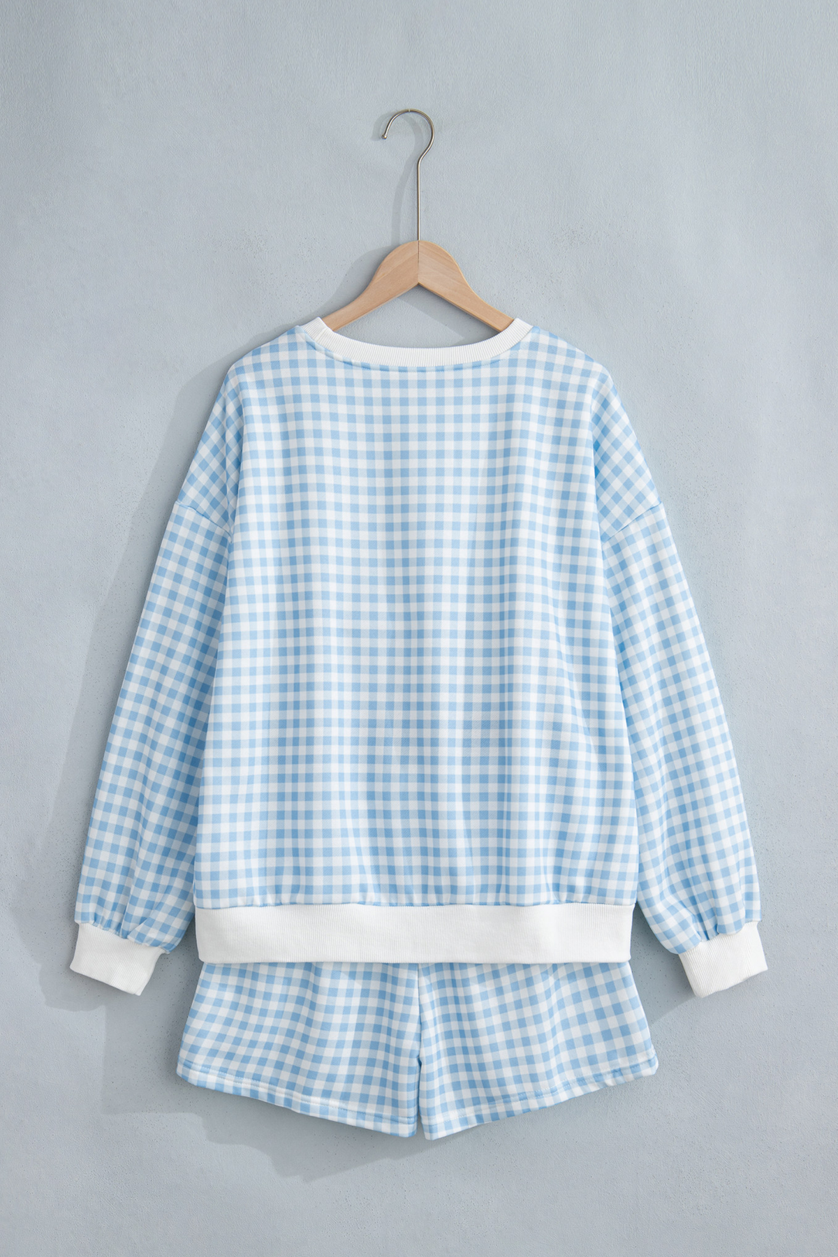 Women's Plaid Multi Pocket Fall Casual 2 Piece Set