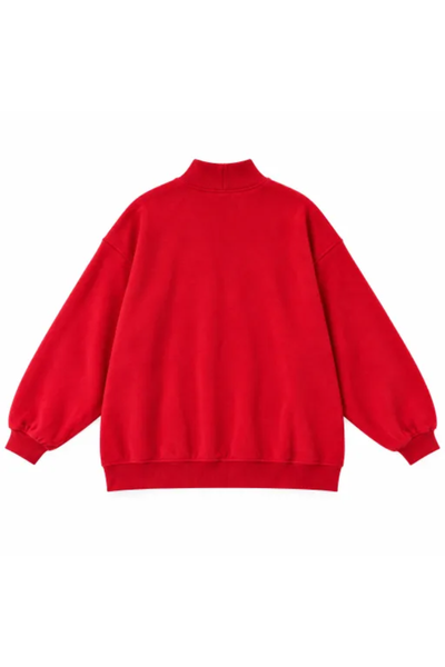 Women Fall Clothing Jesus Saves Mock Neck Sweatshirt