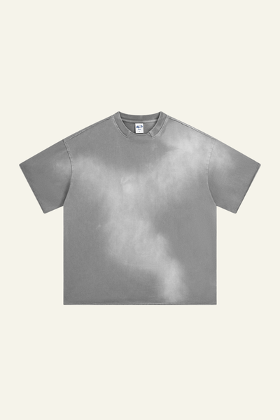Men's Cotton Streetwear Washed Vintage  T-shirt