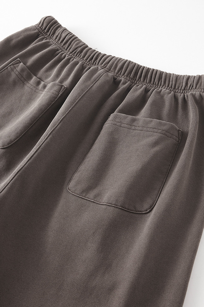 Men's Heavyweight Washed Cotton Athletic Wear Pants