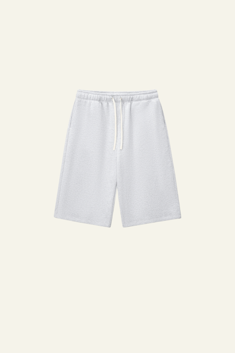 Men's Streetwear Drawstring  Seven-inch Wide Leg Pants.