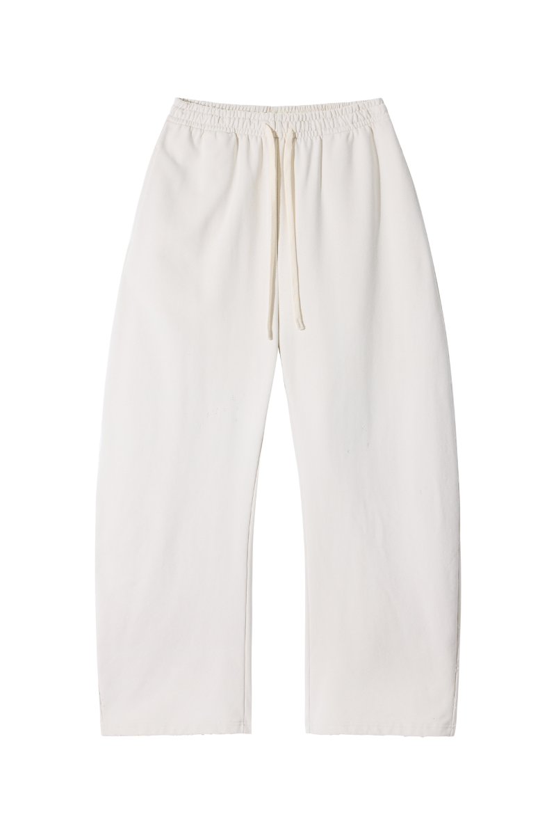 Men Fall Clothing Distressed Wide Leg Streetwear Sweatpants