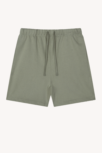 Men's Summer 450g Solid Breathable Elastic Loose 4" Shorts