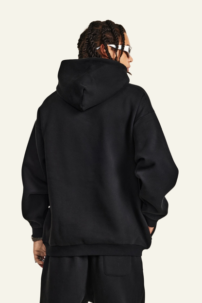 Men's Streetwear Fleece-Lined Hoodie
